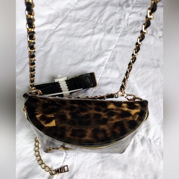 Steve Madden Leopard Print Crossbody Bag - Picture 7 of 16